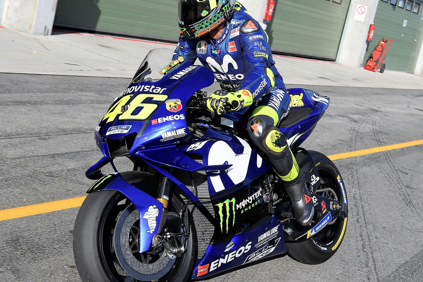 Ducati, desain fairing Yamaha dibersihkan, jig 'bekerja dengan baik'